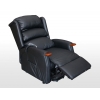 BLACK ELECTRIC BI-MOTOR AND MASSAGE ARMCHAIR SPLENDOR