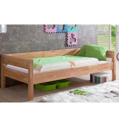 WOODEN SINGLE BED JUNO