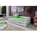 WOODEN SINGLE BED JUNO