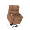 BROWN ELECTRIC LIFT ARMCHAIR SHANON