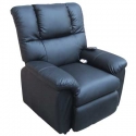 SILLÓN RELAX ELEVABLE NEGRO SHANON