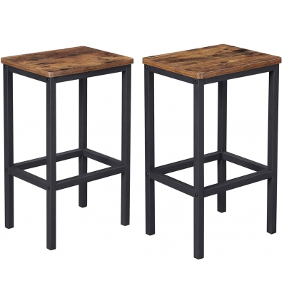 SET OF STOOLS FOR BAR TABLE VASAGLE 