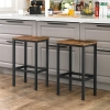 SET OF STOOLS FOR BAR TABLE VASAGLE 