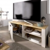 Bicolor TV cabinet