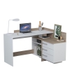 L-SHAPED DESK WITH DRAWERS MIRLO