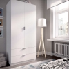 2 DOORS AND 2 DRAWERS WARDROBE LINCOLN