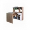 DESK WITH VERTICAL BOOKCASE NATURE