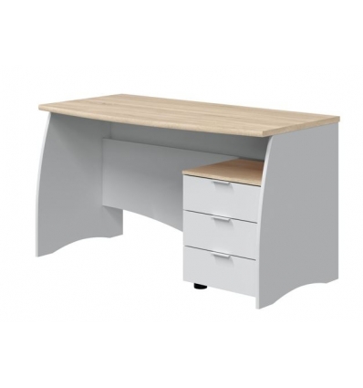 DESK WITH PEDESTAL CABINET AKIRA