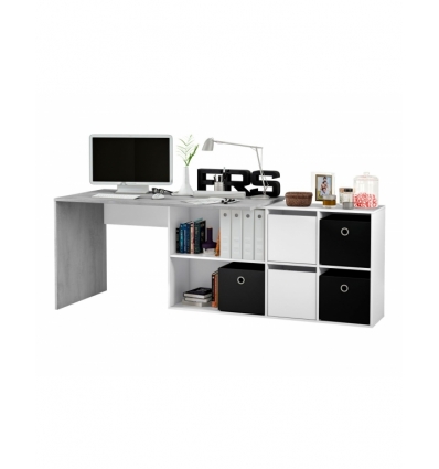 REVERSIBLE OFFICE DESK PEBLES