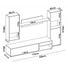 SALÓN TV MODULAR RUVO