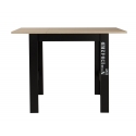 EXTENDABLE INDUSTRIAL-STYLE KITCHEN TABLE ROXY