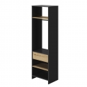 OPEN WARDROBE WITH 1 DRAWER SIROCO