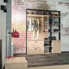 INDUSTRIAL STYLE OPEN WARDROBE MANCHESTER