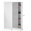 White / Cement Cabinet 