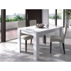 Extandable white dinning table