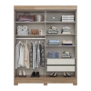 Wardrobe with drawers and shelves