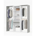 OPEN WARDROBE WITH SHELVES AND DRAWERS BALDER