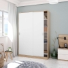 Wardrobe with sliding doors