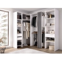 COMPLETE CORNER WARDROBE WITH DRAWERS PERGAMO