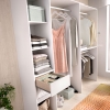 Dressing room with drawer