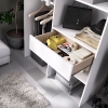 Dressing room with drawer