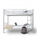 METAL BUNK BED TWINS WITH MATTRESSES