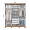 Large wardrobe