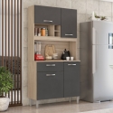 TWO-TONE KITCHEN CABINET TERRON