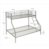 Matrimonial bunk bed