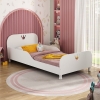 Children's princess bed with crown