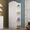 Children's wardrobe with shelves