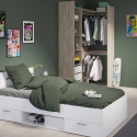 SINGLE BED WITH DRAWERS TIANA