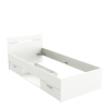 Bed with drawers on sale